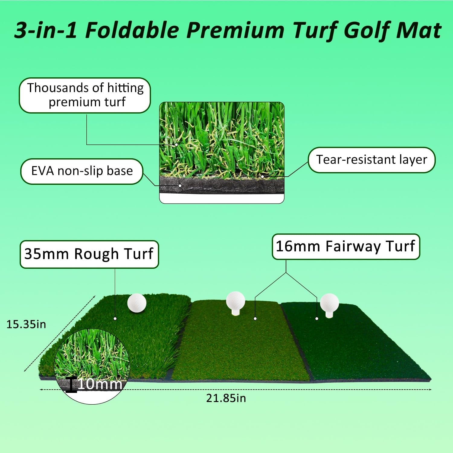 Golf Net,Golf Net Backyard Driving,Golf Driving Range,Golf Set Net,Heavy Duty Dome Golf Practice Net,Golf Practice Hitting Net,Quick Setup with Target Cloth and Carry Bag(Style Optional)