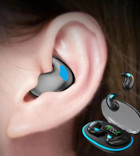 Wireless Bluetooth-Compatible Sleeping Earbuds with Noise Cancelling Technology - Multifunctional True Wireless Headphones for School and Gifting