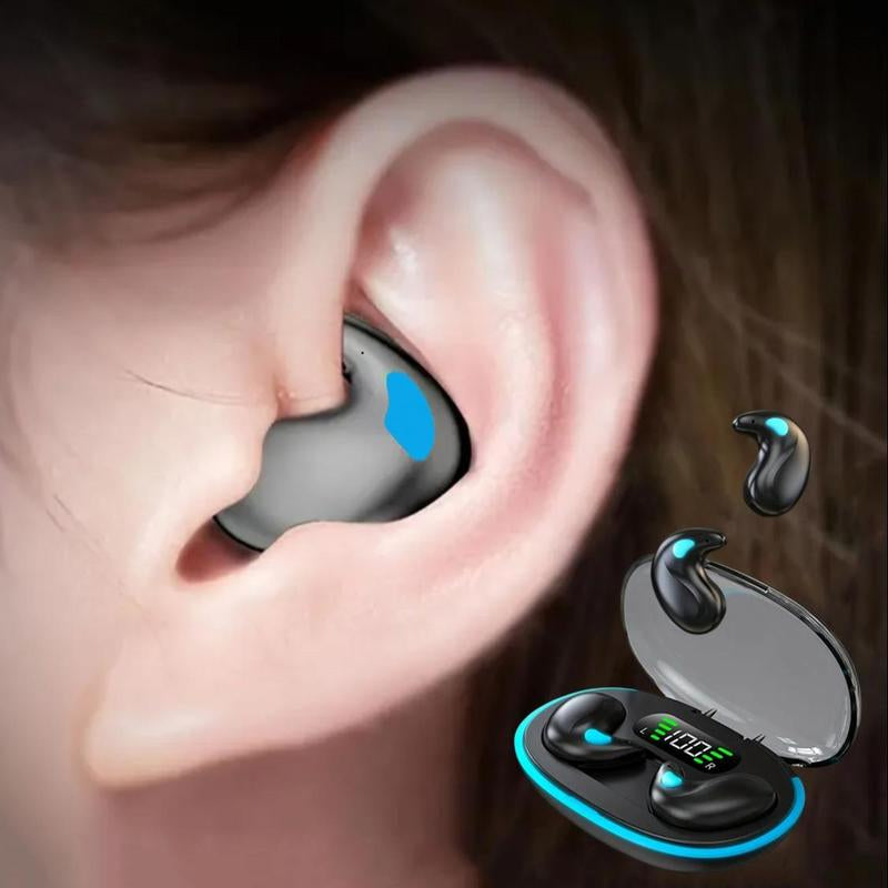Wireless Bluetooth-Compatible Sleeping Earbuds with Noise Cancelling Technology - Multifunctional True Wireless Headphones for School and Gifting
