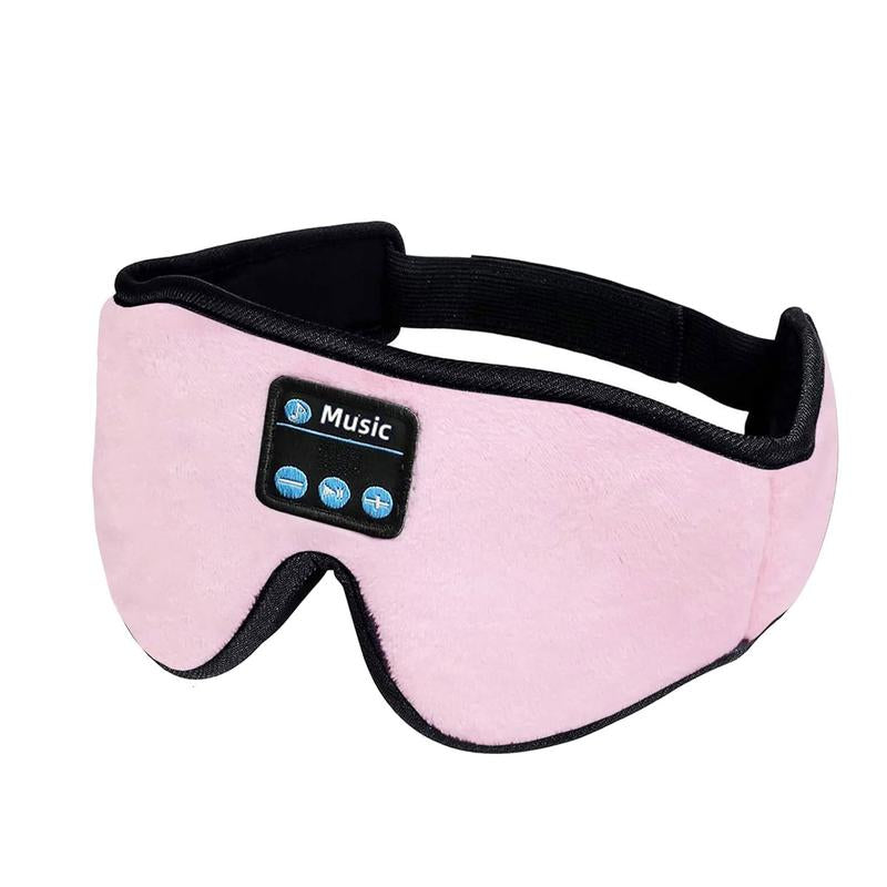 HITOZON Wireless Sleep Headphones and 3D Eye Mask with Ultra-Thin HD Stereo Speakers for Enhanced Comfort During Sleep, Workouts, and Travel - Bluetooth Compatible, Unisex, Ideal for Meditation and Insomnia Relief