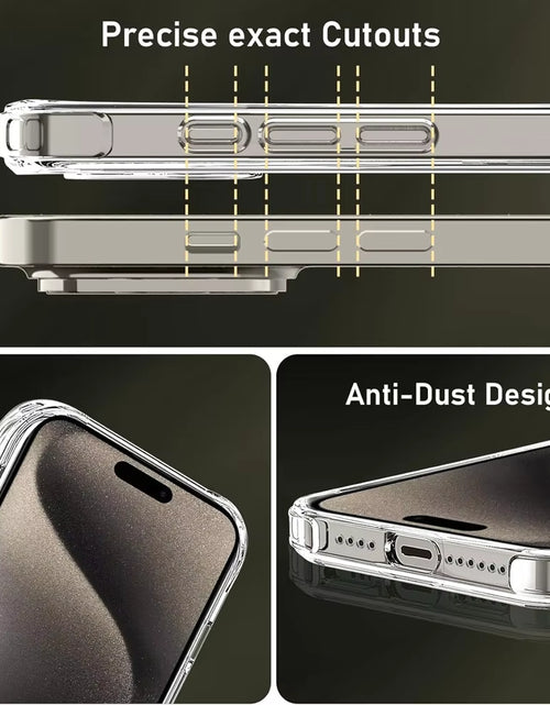 Load image into Gallery viewer, For Iphone 17 16 15 Pro Max Phone Case for Iphone 16 15 14 13 Mini 12 11 Pro Transparent Case Iphone16 plus Cover
