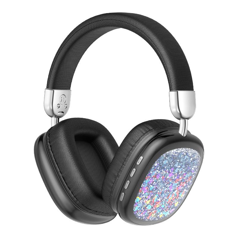 YANUQIA Wireless Over-Ear Headphones with Hi-Fi Stereo Sound and Noise Cancellation, Ideal for Travel, Work, Sports, and Gaming, Featuring Built-In Microphone and Extended Battery Life, Compatible with iPhone, Laptops, and iOS/Android Devices