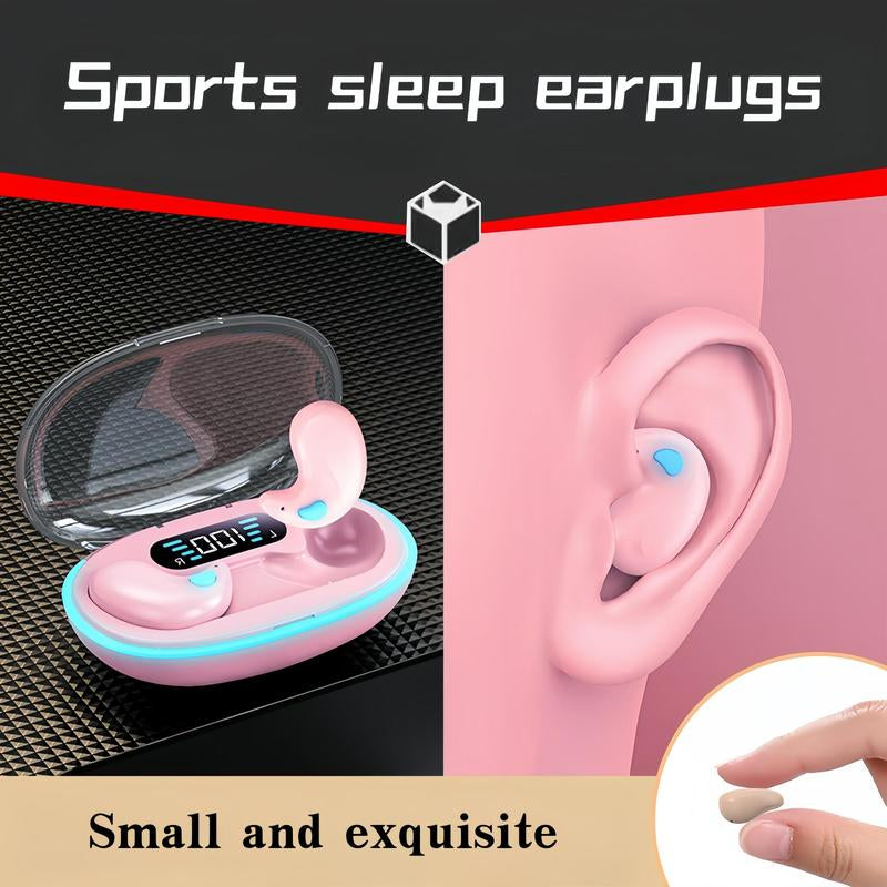 Wireless Bluetooth-Compatible Sleeping Earbuds with Noise Cancelling Technology - Multifunctional True Wireless Headphones for School and Gifting