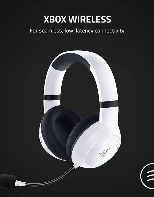 Load image into Gallery viewer, Kaira Wireless Gaming Headset for Xbox Series X|S, Xbox One: Triforce Titanium 50Mm Drivers - Cardioid Mic - Breathable Memory Foam Ear Cushions - EQ Pairing Button - Windows Sonic - White
