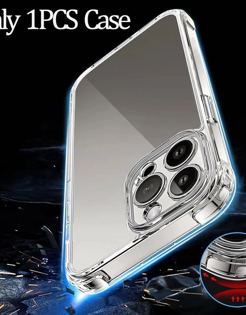 Load image into Gallery viewer, For Iphone 17 16 15 Pro Max Phone Case for Iphone 16 15 14 13 Mini 12 11 Pro Transparent Case Iphone16 plus Cover
