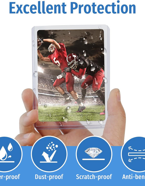 Load image into Gallery viewer, Top Loader Sleeves Baseball Card Sleeves Trading Card Sleeve Baseball Card Protectors Toploader Card Protectors (30 Count)
