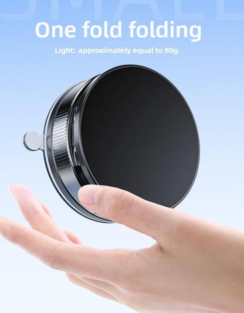 Load image into Gallery viewer, BAILIXIN 360° Adjustable Vacuum Magnetic Phone Mount - Portable and Foldable Stand for All Smartphones, Compatible with Any Car Model and Gym/Bathroom Mirrors
