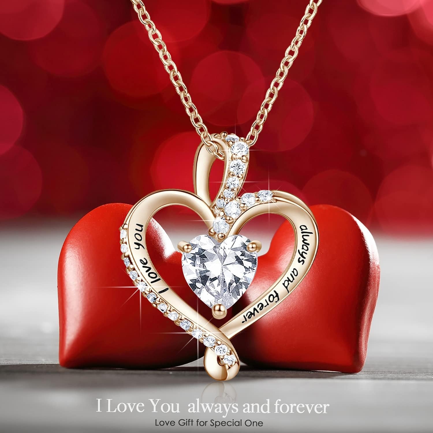 Heart Necklaces for Women
