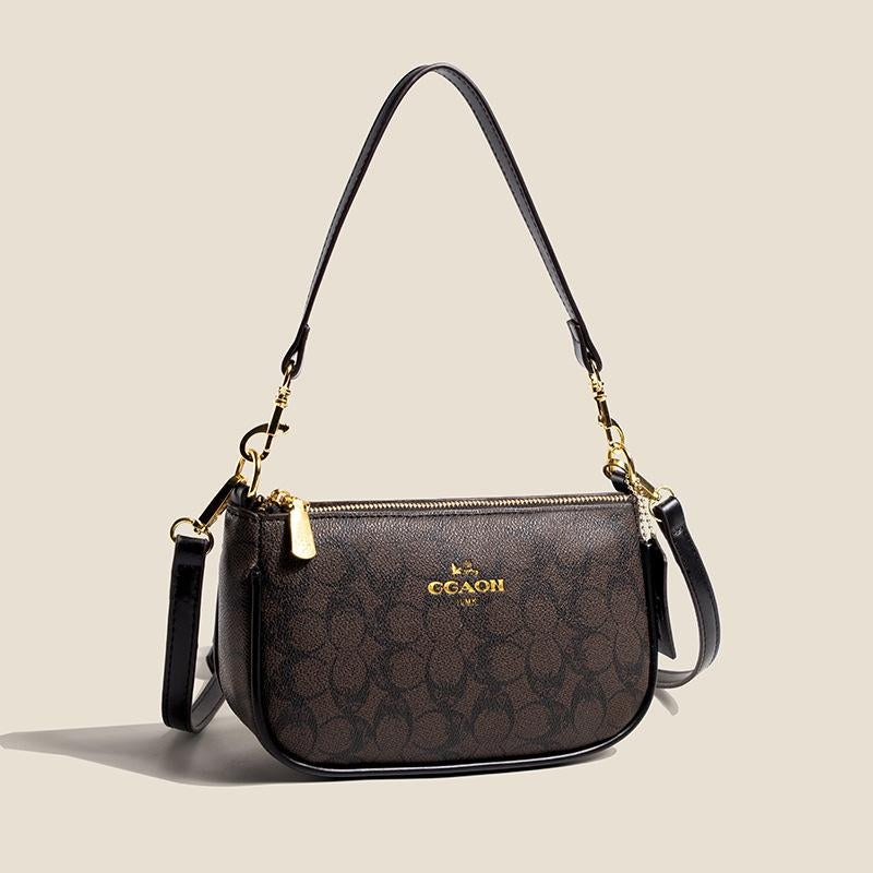 Elegant Floral PU Leather Crossbody Bag - A Stylish Accessory for Versatile Women's Fashion and Holiday Gifting