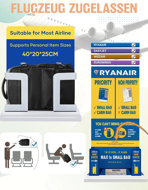 Load image into Gallery viewer, Professional Vacuum Travel Backpack with Integrated Pump for Women and Men, Flight-Approved Dimensions 18x14x8 Inches, Waterproof Compression Bag for Laptops and Leisure Activities
