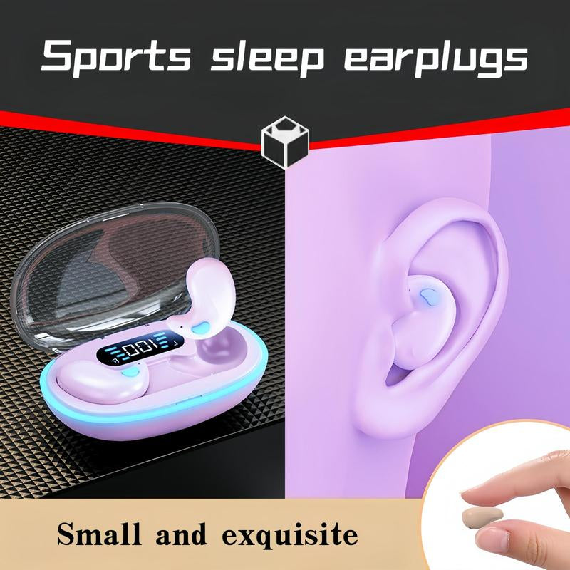Wireless Bluetooth-Compatible Sleeping Earbuds with Noise Cancelling Technology - Multifunctional True Wireless Headphones for School and Gifting