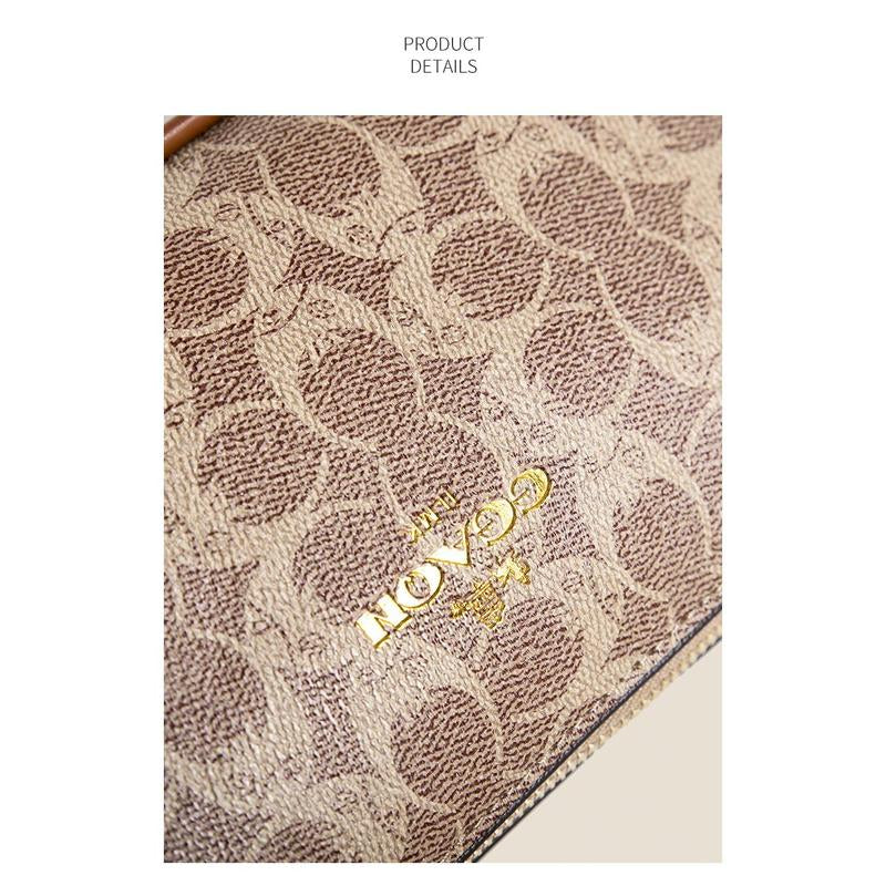 Elegant Floral PU Leather Crossbody Bag - A Stylish Accessory for Versatile Women's Fashion and Holiday Gifting