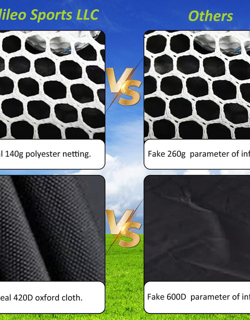 Load image into Gallery viewer, Golf Net,Golf Net Backyard Driving,Golf Driving Range,Golf Set Net,Heavy Duty Dome Golf Practice Net,Golf Practice Hitting Net,Quick Setup with Target Cloth and Carry Bag(Style Optional)
