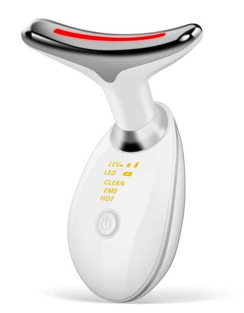 Load image into Gallery viewer, 7-In-1 Neck Face Massager, 7 Color Led Face Neck Massage for Skin Care at Home, Portable Facial Massager,Face Sculpting Tool,Multifunctional Vibration
