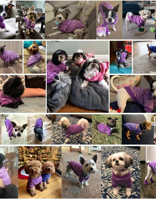 Load image into Gallery viewer, Pet Dog Sweater Warm Dog Pajamas Soft Cat Sweater Puppy Clothes Small Dogs Sweater Winter Doggie Sweatshirt

