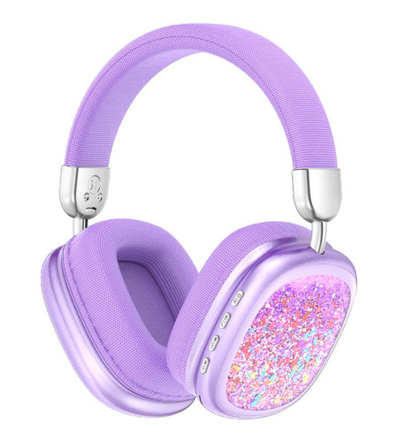 YANUQIA Wireless Over-Ear Headphones with Hi-Fi Stereo Sound and Noise Cancellation, Ideal for Travel, Work, Sports, and Gaming, Featuring Built-In Microphone and Extended Battery Life, Compatible with iPhone, Laptops, and iOS/Android Devices