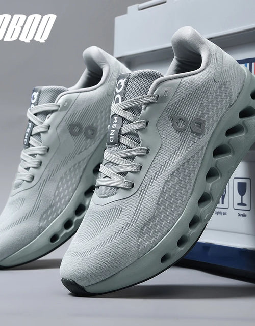 Load image into Gallery viewer, Men&#39;s Cushioned Running Shoes with Energy Return, Breathable Knit, Arch Support, and Shock Absorption - Women&#39;s Casual Marathon Sneakers
