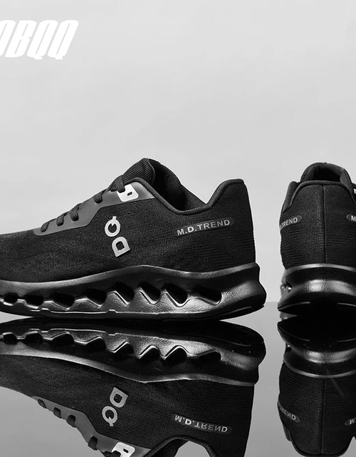 Load image into Gallery viewer, Men&#39;s Cushioned Running Shoes with Energy Return, Breathable Knit, Arch Support, and Shock Absorption - Women&#39;s Casual Marathon Sneakers
