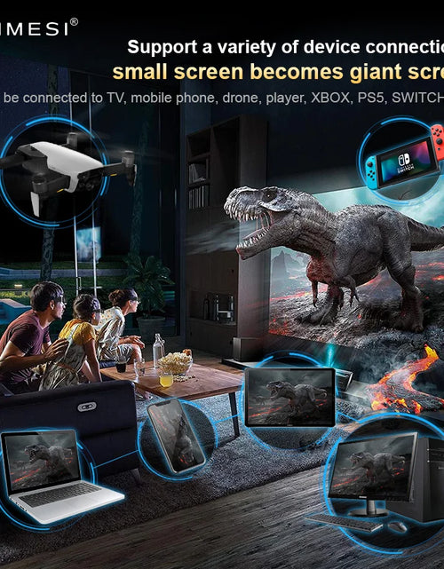 Load image into Gallery viewer, V20 HDMI-Compatible AR Glasses with Dual FHD Micro-OLED Display, 1920x1080 Resolution, and 0-500° Myopic Adjustment
