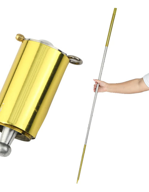Load image into Gallery viewer, 150Cm Length Appearing Cane Portable Pocket Magic Staff Steel Magic Trick Wand Telescopic Sticks Professional Funny Trick Prop
