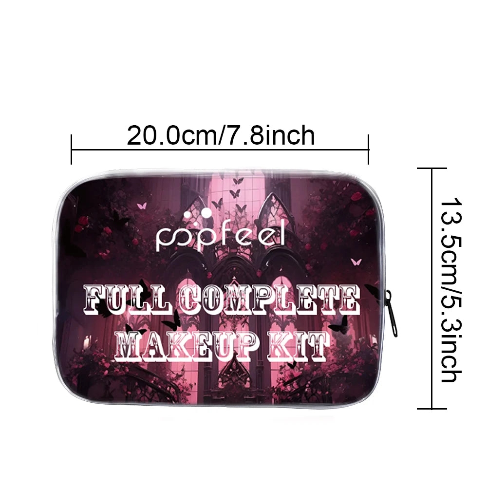 Comprehensive Makeup Set for Women and Girls, Featuring Eyeshadows, Lipsticks, Eyeliner, and Face Essentials for Effortless Glamour.