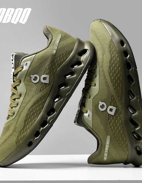 Load image into Gallery viewer, Men&#39;s Cushioned Running Shoes with Energy Return, Breathable Knit, Arch Support, and Shock Absorption - Women&#39;s Casual Marathon Sneakers
