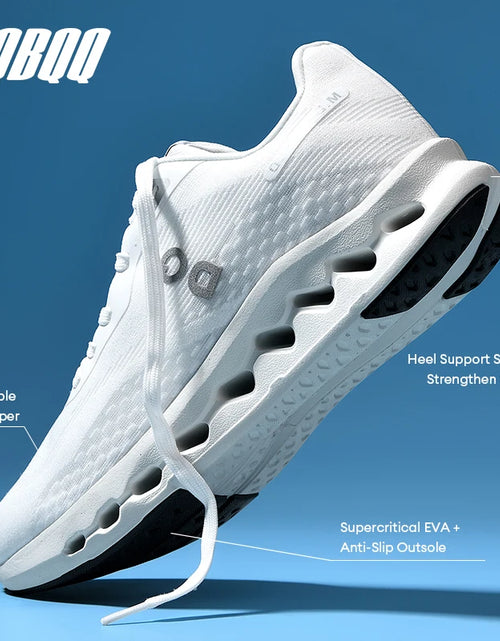 Load image into Gallery viewer, Men&#39;s Cushioned Running Shoes with Energy Return, Breathable Knit, Arch Support, and Shock Absorption - Women&#39;s Casual Marathon Sneakers
