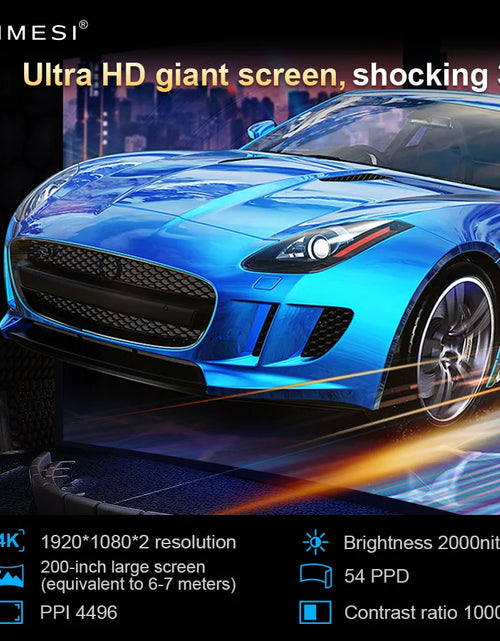 Load image into Gallery viewer, V20 HDMI-Compatible AR Glasses with Dual FHD Micro-OLED Display, 1920x1080 Resolution, and 0-500° Myopic Adjustment
