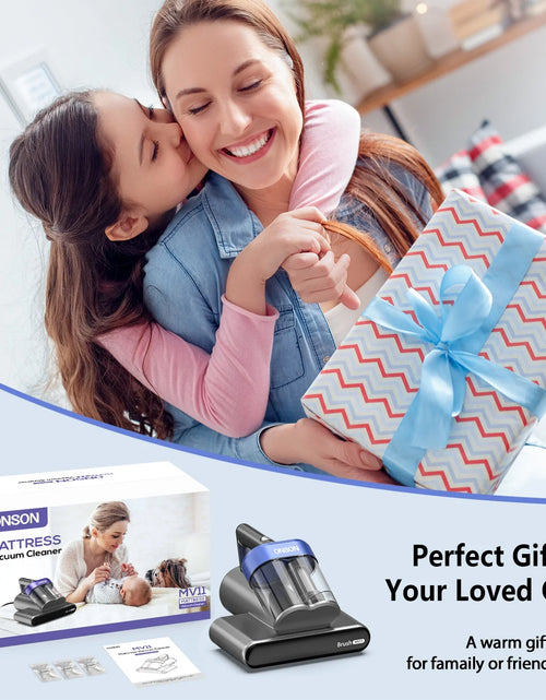 Load image into Gallery viewer, 16Kpa Handheld Mattress Vacuum Cleaner, UV Light for Deep Cleaning Beds &amp; Sofas
