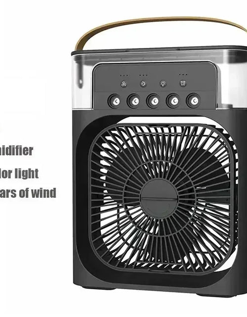 Load image into Gallery viewer, New 3 in 1 Fan Air Conditioner Household Mini Air Cooler LED Night Light Portable Humidifier Air Adjustment Fan Office Home Fan
