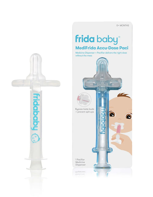 Load image into Gallery viewer, Medifrida Accu-Dose Baby Medicine Syringe with Pacifier Tip
