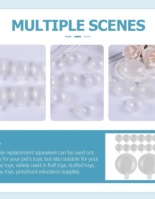Load image into Gallery viewer, 100 Pcs Replacement Squeakers Dog Toy Baby Plush Toys Squeakers Accessories
