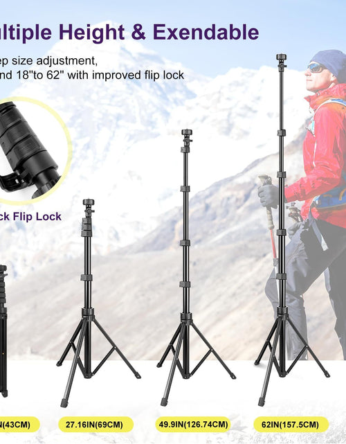 Load image into Gallery viewer, Tripie Profesional Para Telefono Celular Y Camara Tripod for Cellphones+Con
