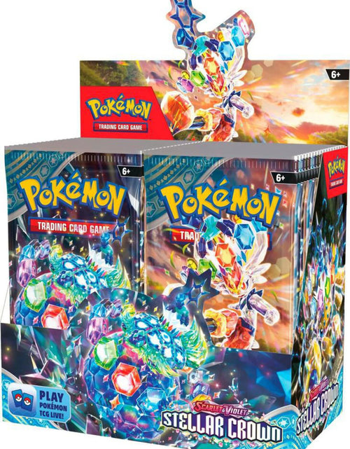 Load image into Gallery viewer, Trading Card Game: Scarlet and Violet Stellar Crown Booster Box 36 Count
