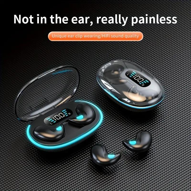 Wireless Bluetooth-Compatible Sleeping Earbuds with Noise Cancelling Technology - Multifunctional True Wireless Headphones for School and Gifting