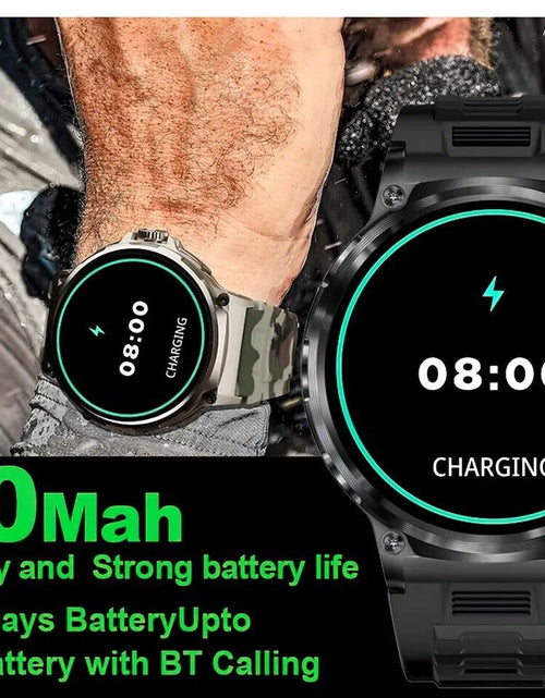 Load image into Gallery viewer, 1.85&quot; Ultra HD Smartwatch GPS Bluetooth Call Health Monitoring Watch Gym Gift
