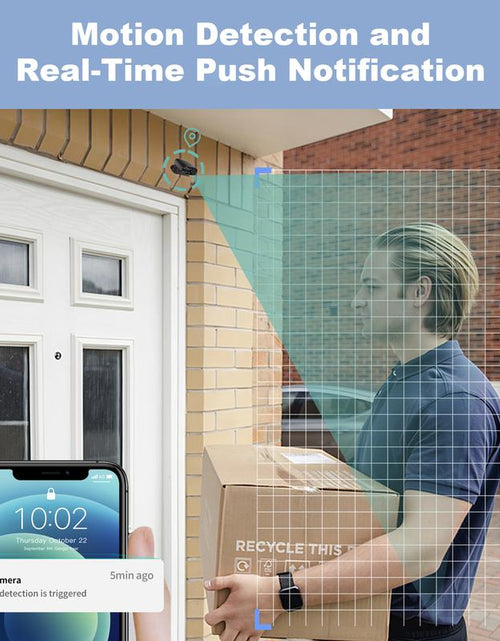 Load image into Gallery viewer, Mini Wi-Fi Surveillance Camera with Strong Magnet: 2K HD Resolution, Night Vision, 2-Hour Battery Life/USB Power, 32GB Memory Card, Compatible with iOS/Android App
