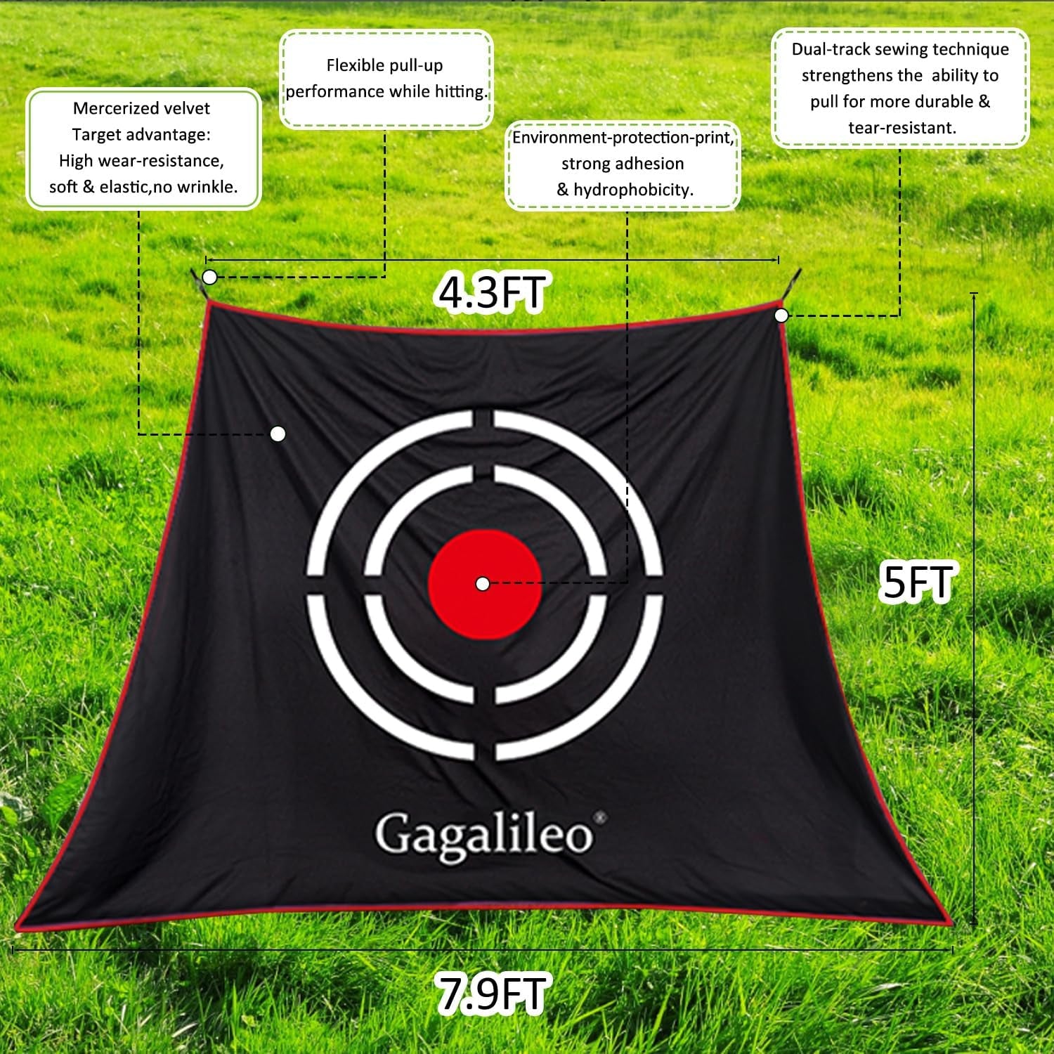 Golf Net,Golf Net Backyard Driving,Golf Driving Range,Golf Set Net,Heavy Duty Dome Golf Practice Net,Golf Practice Hitting Net,Quick Setup with Target Cloth and Carry Bag(Style Optional)