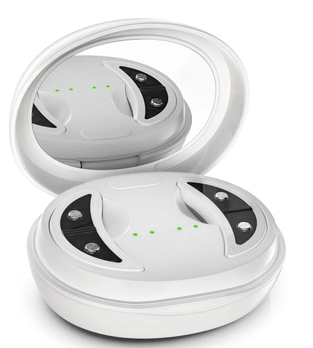 Micro-Current Pulse Eye Beauty Device for Women Home Use Red Light Heating Reduce Dark Circles Eye Bags Fine Lines Eye Care Tool