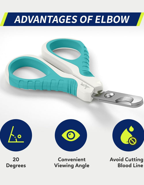Load image into Gallery viewer, Pet Nail Clippers, Professional Claw Trimmer, Scissor for Cats, Dogs, Puppies, Kittens, Hamsters, Rabbits and Small Animals, Sharp, Safe
