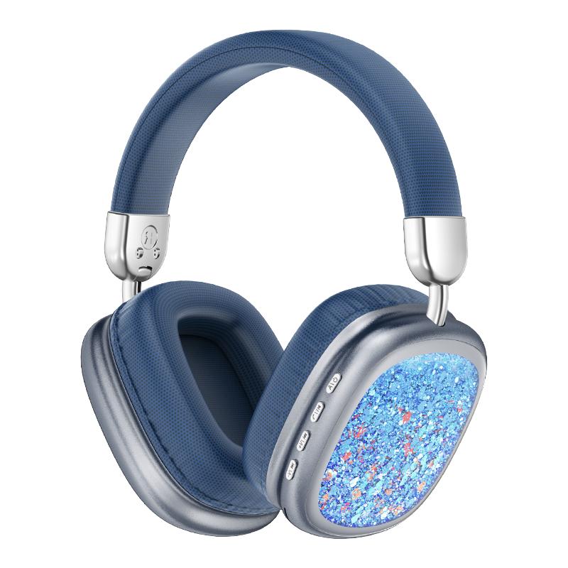 YANUQIA Wireless Over-Ear Headphones with Hi-Fi Stereo Sound and Noise Cancellation, Ideal for Travel, Work, Sports, and Gaming, Featuring Built-In Microphone and Extended Battery Life, Compatible with iPhone, Laptops, and iOS/Android Devices